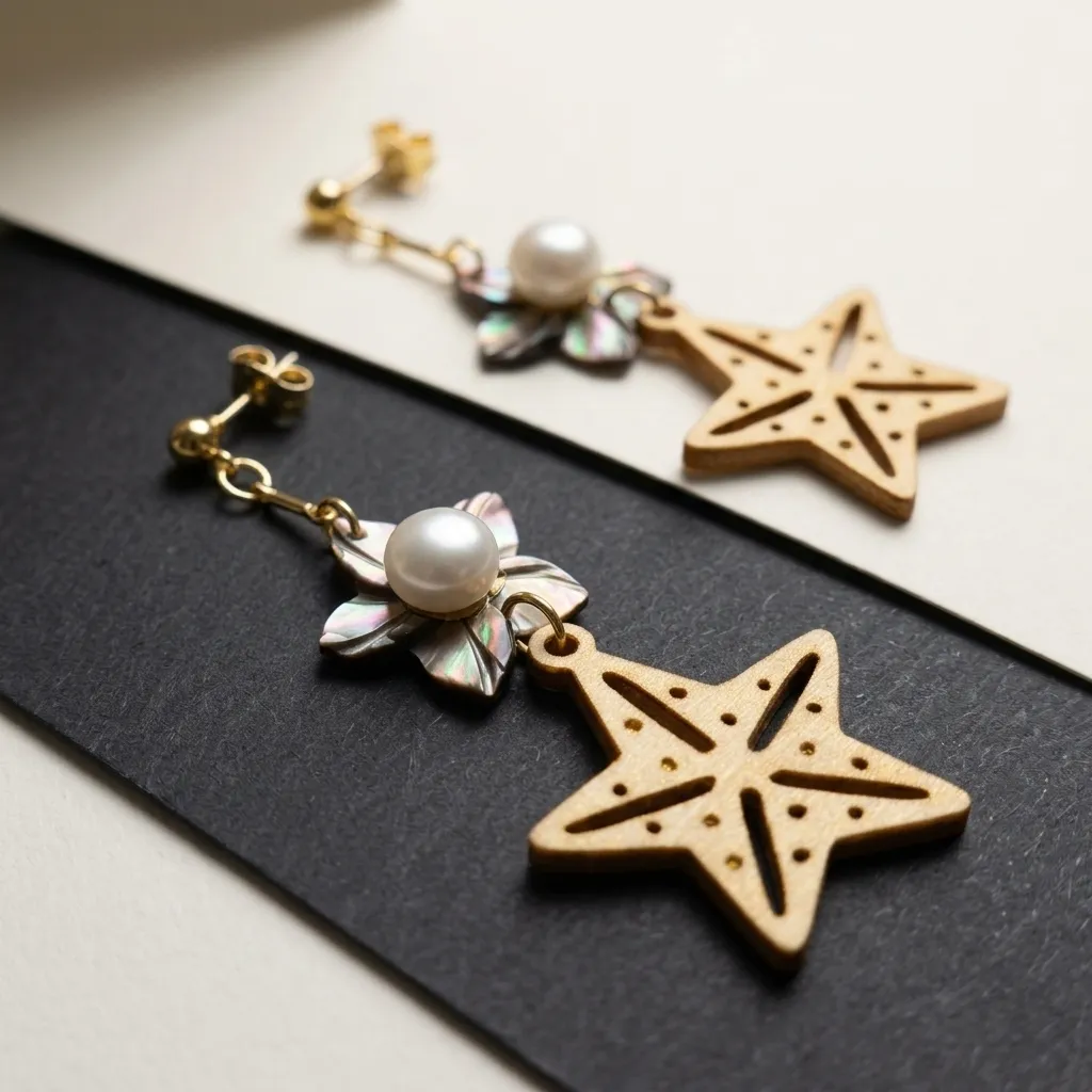 Handmade Water Pearl Starburst (Eng1)
