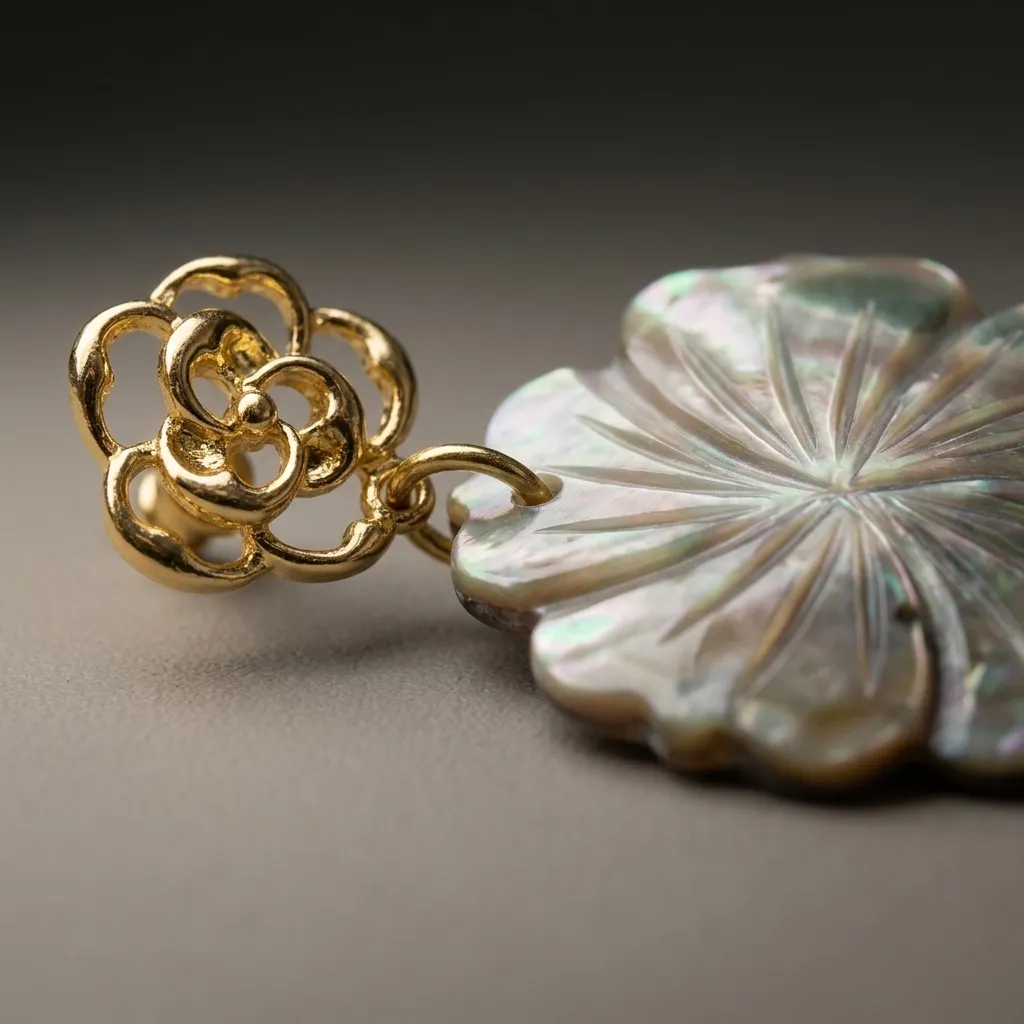 Iridescent Flower Drop (AS04)