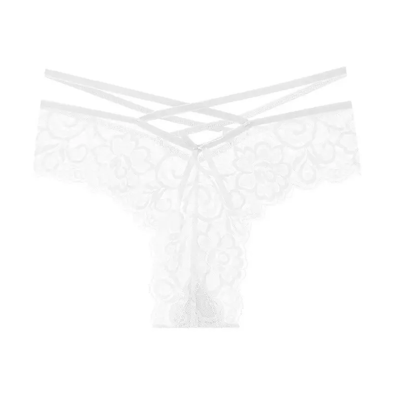 Lace Ladies Bikini Briefs Underwear Low Rise