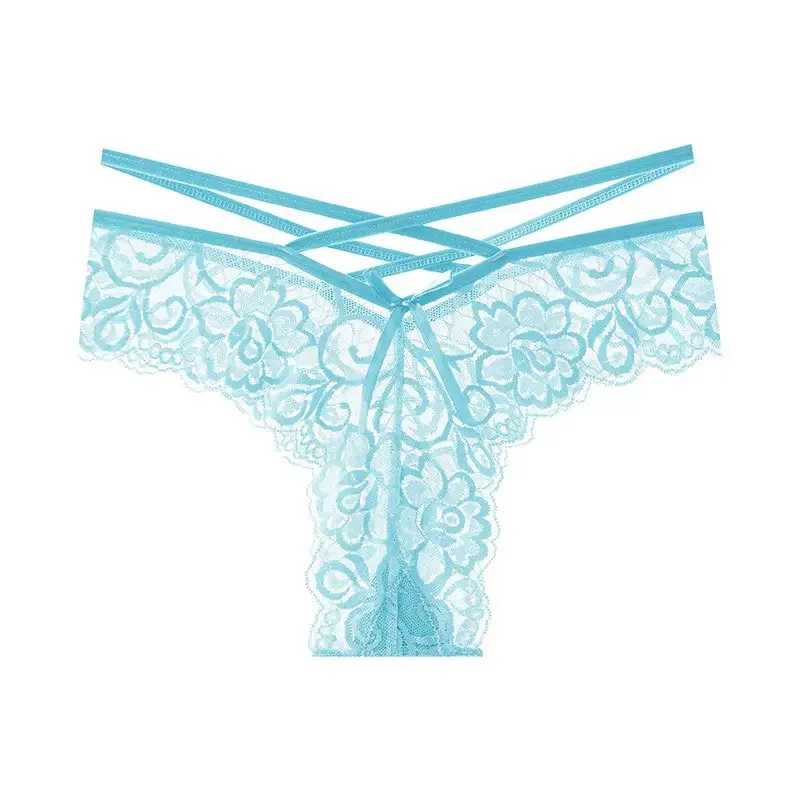 Lace Ladies Bikini Briefs Underwear Low Rise