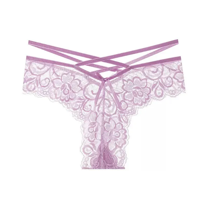 Lace Ladies Bikini Briefs Underwear Low Rise