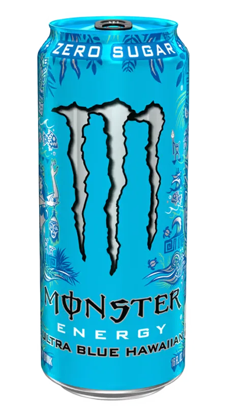 Monster Energy - Ultra Blue Hawaiian Energy Drink 16oz