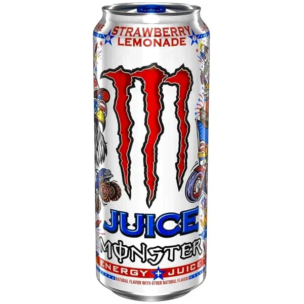 Monster Energy - Strawberry Lemonade 16oz