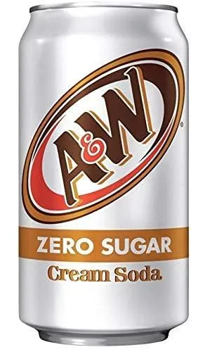 A&W - Cream Soda Zero Sugar 12oz