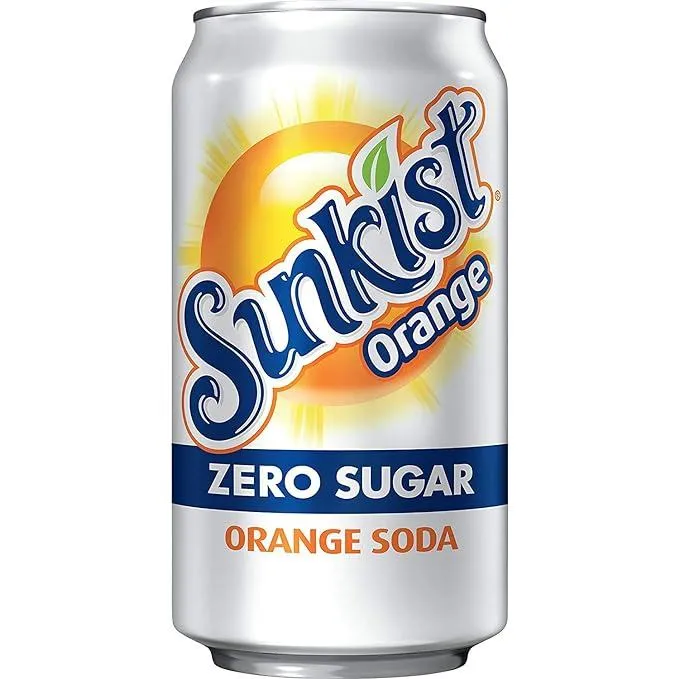Sunkist - Orange. Zero Sugar 12oz