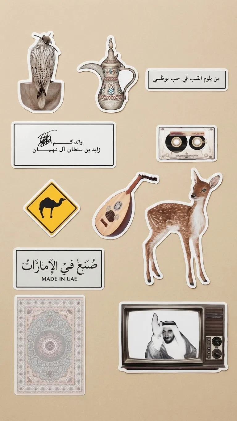 استكر 11 قطعه (ابوظبي)