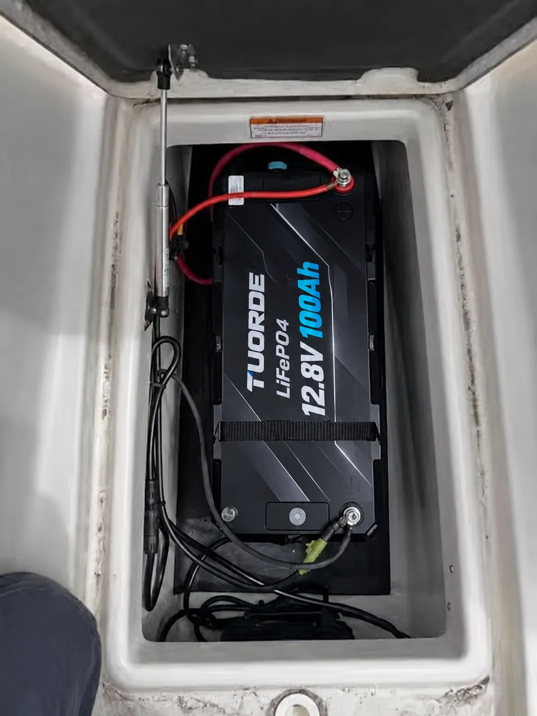 12V 100Ah Plus Smart LiFePO4 Trolling Motor Battery