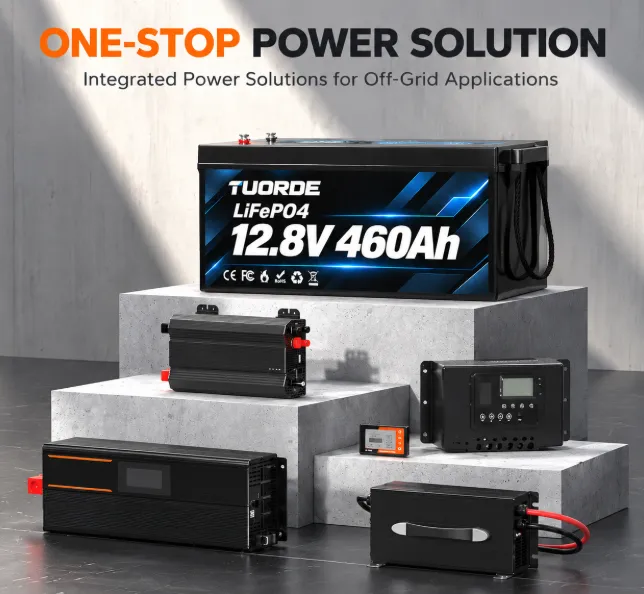 12V 460Ah Group 8D LiFePO4 Deep Cycle Battery