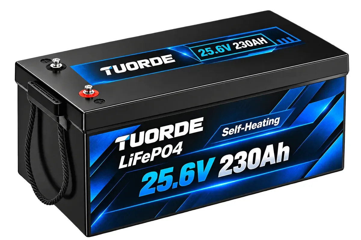 24V 230Ah Self-Heating LiFePO4 Lead-Acid Replacement Battery
