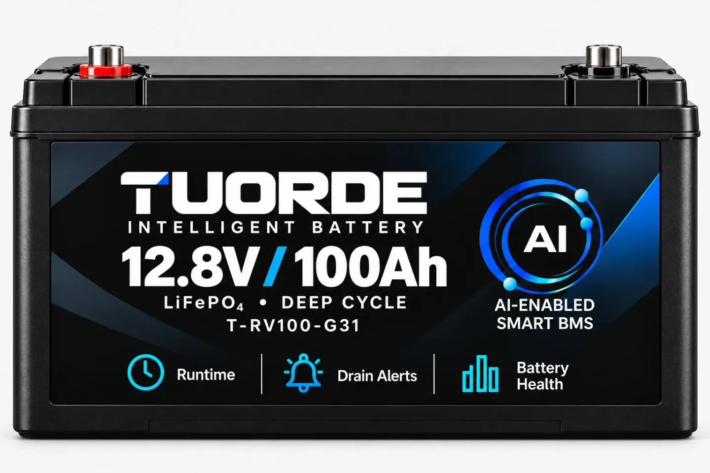 12V 100Ah G31 Smart LiFePO4 RV Battery