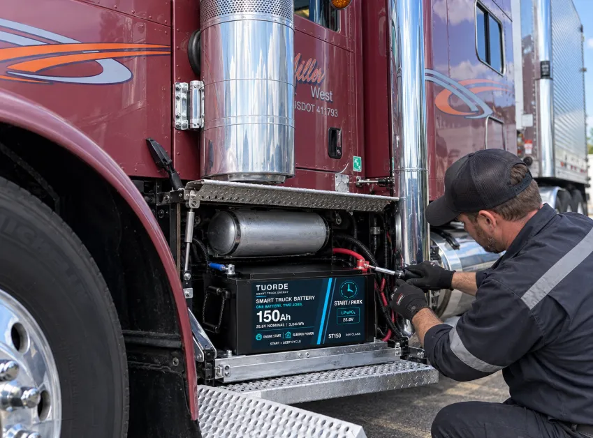 24V 150Ah Smart Truck Battery