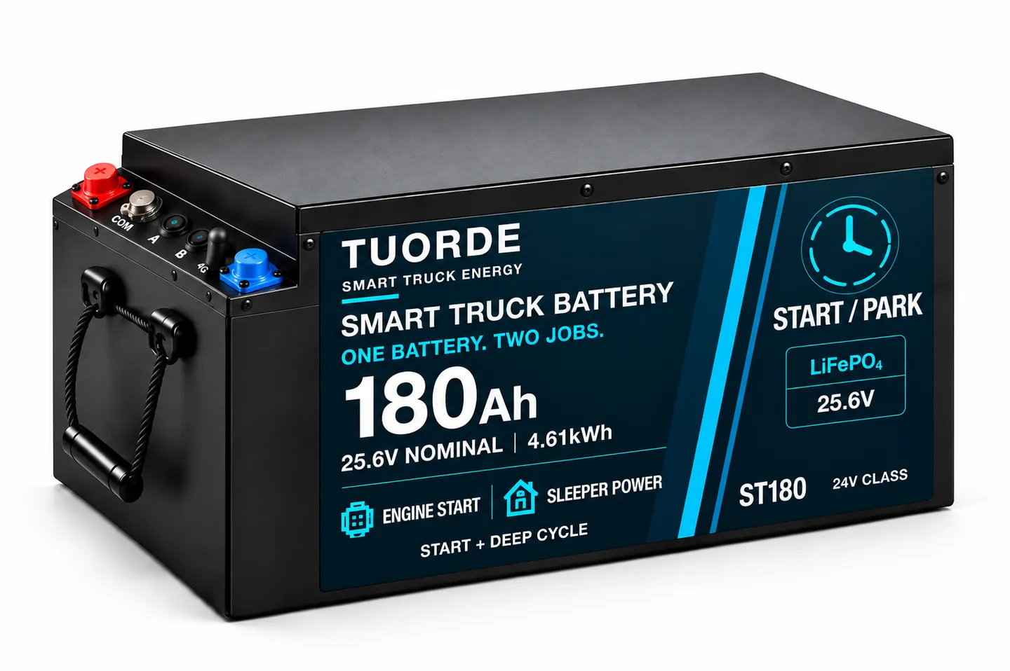 24V 180Ah Smart Truck Battery