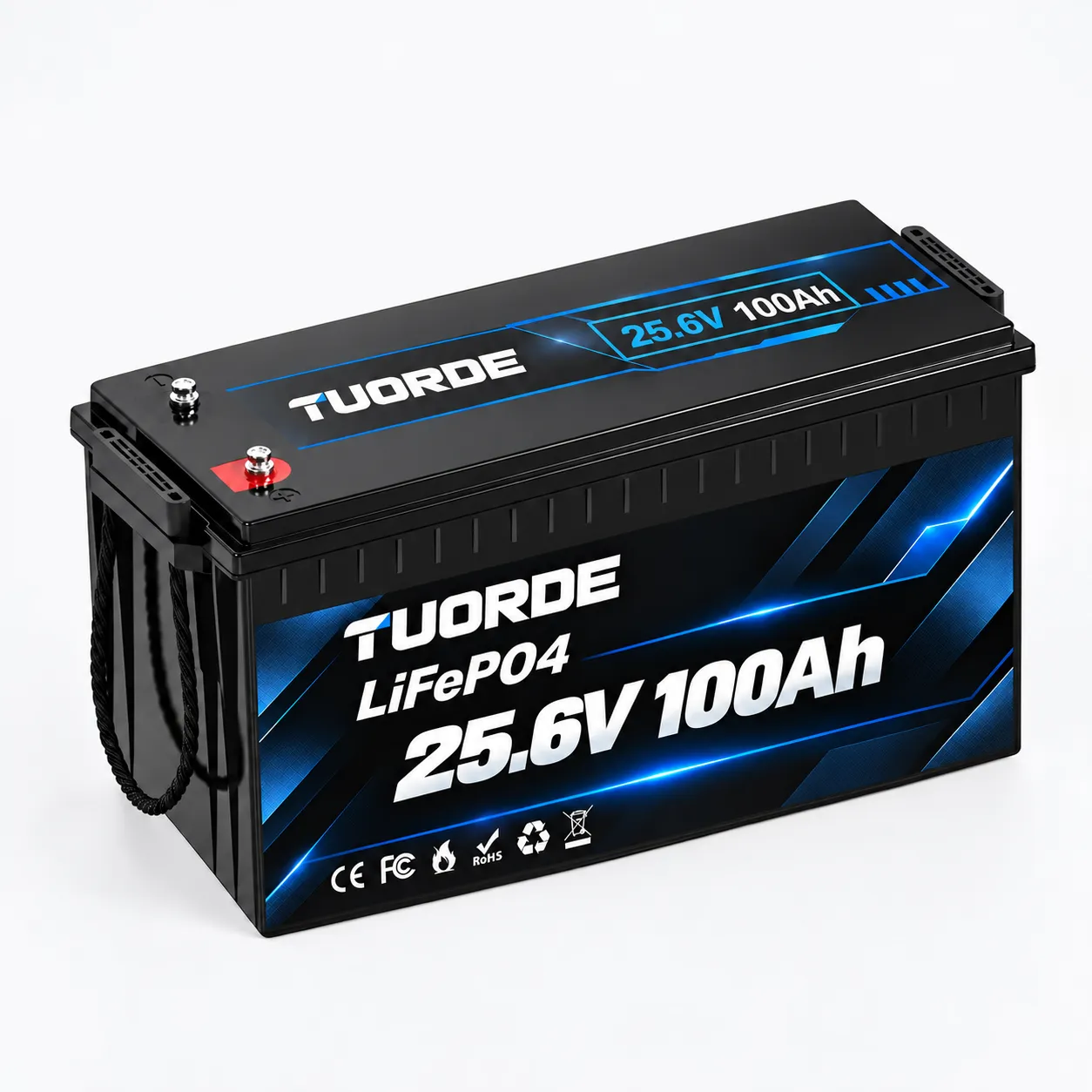 24V 100Ah LiFePO4 Deep Cycle Battery