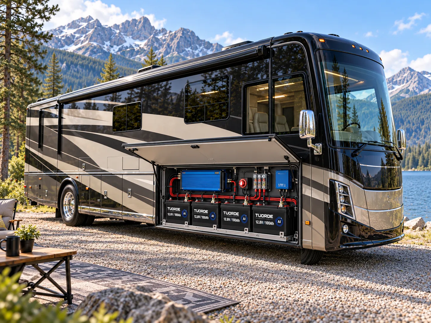 AI Batteries for Luxury Motorhomes