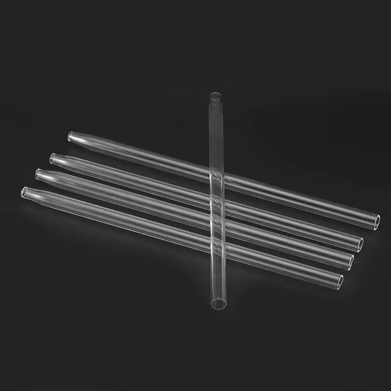 Disposable Hookah Hose with Glass Mouth Tip & Soft Foam Handle – One Time Use Shisha Hose, Polystyrene Polyethylene Material, Lightweight Smoking Accessory Parts
