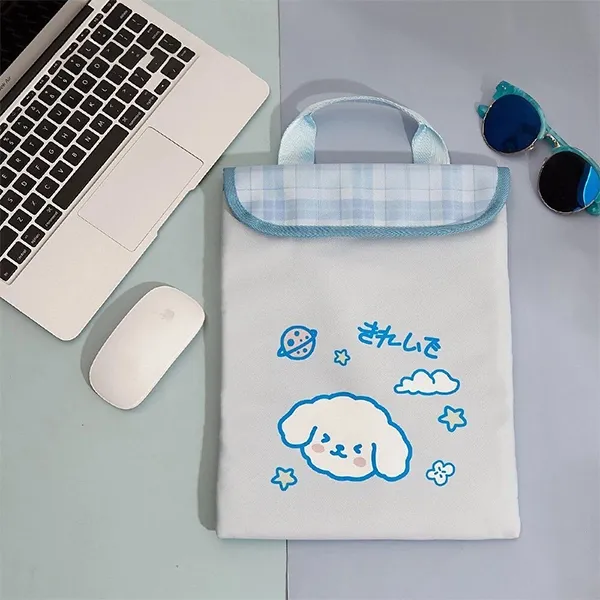 Blue Cartoon Aesthetic Laptop & Tablet Sleeve 💫