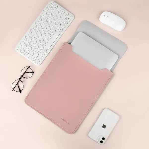 Pink Laptop Handbag with Pull-Over Closure &amp; Handle 🎀