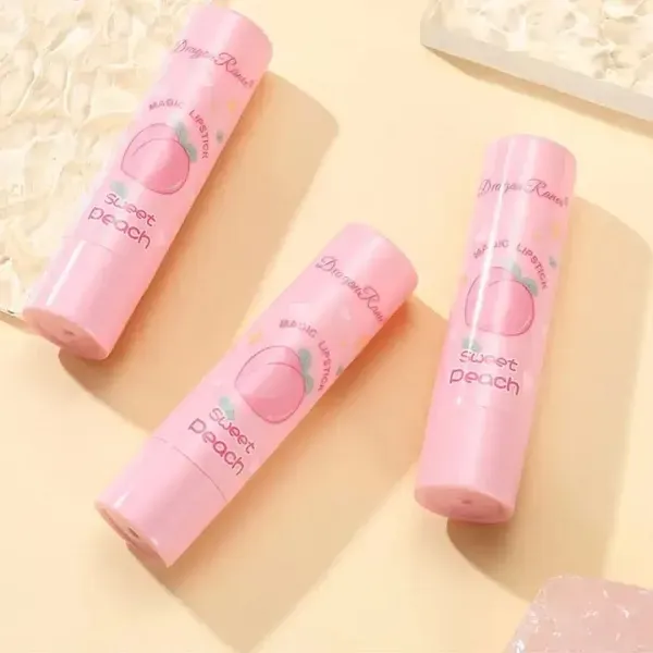Cute Pink Color Changing Lip balm Mosturizing And Nourishing Lipstick