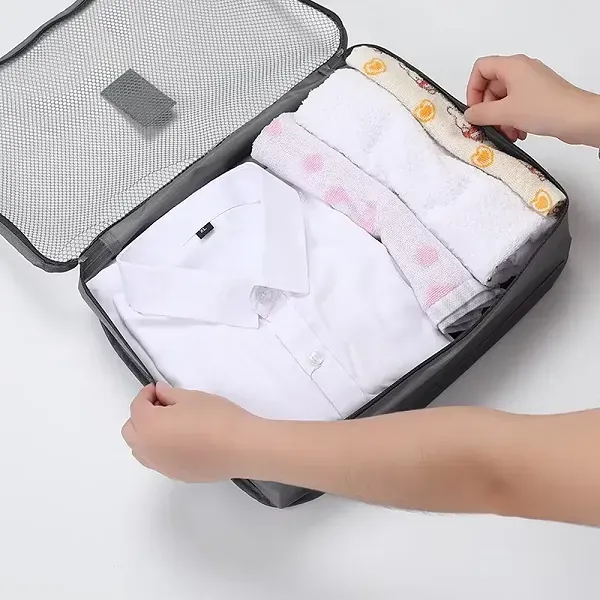 🐰🧳✨ Cute Waterproof Packing Bags (6pcs)