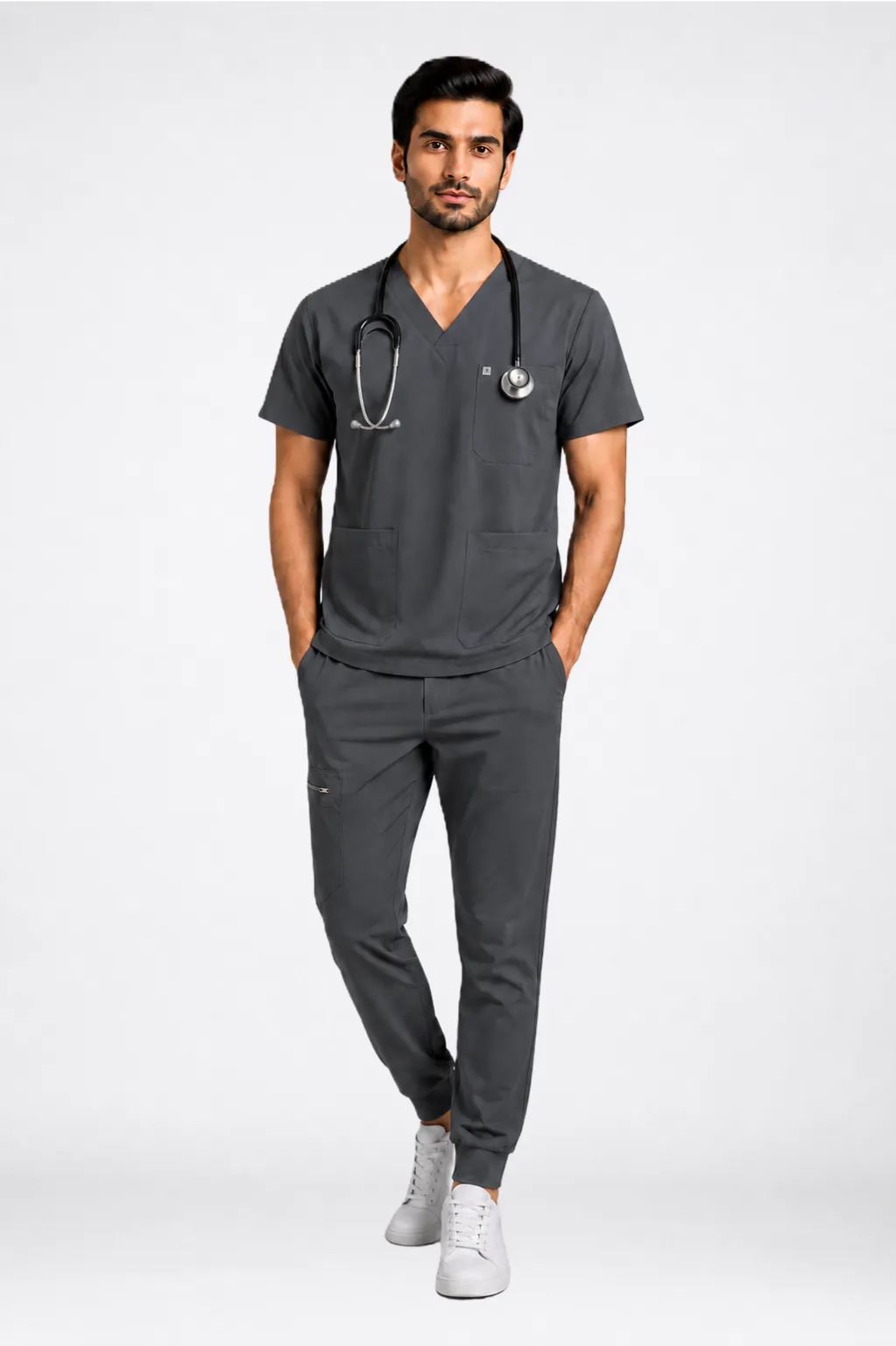 Uniforms World Men's Medical Scrub Set
