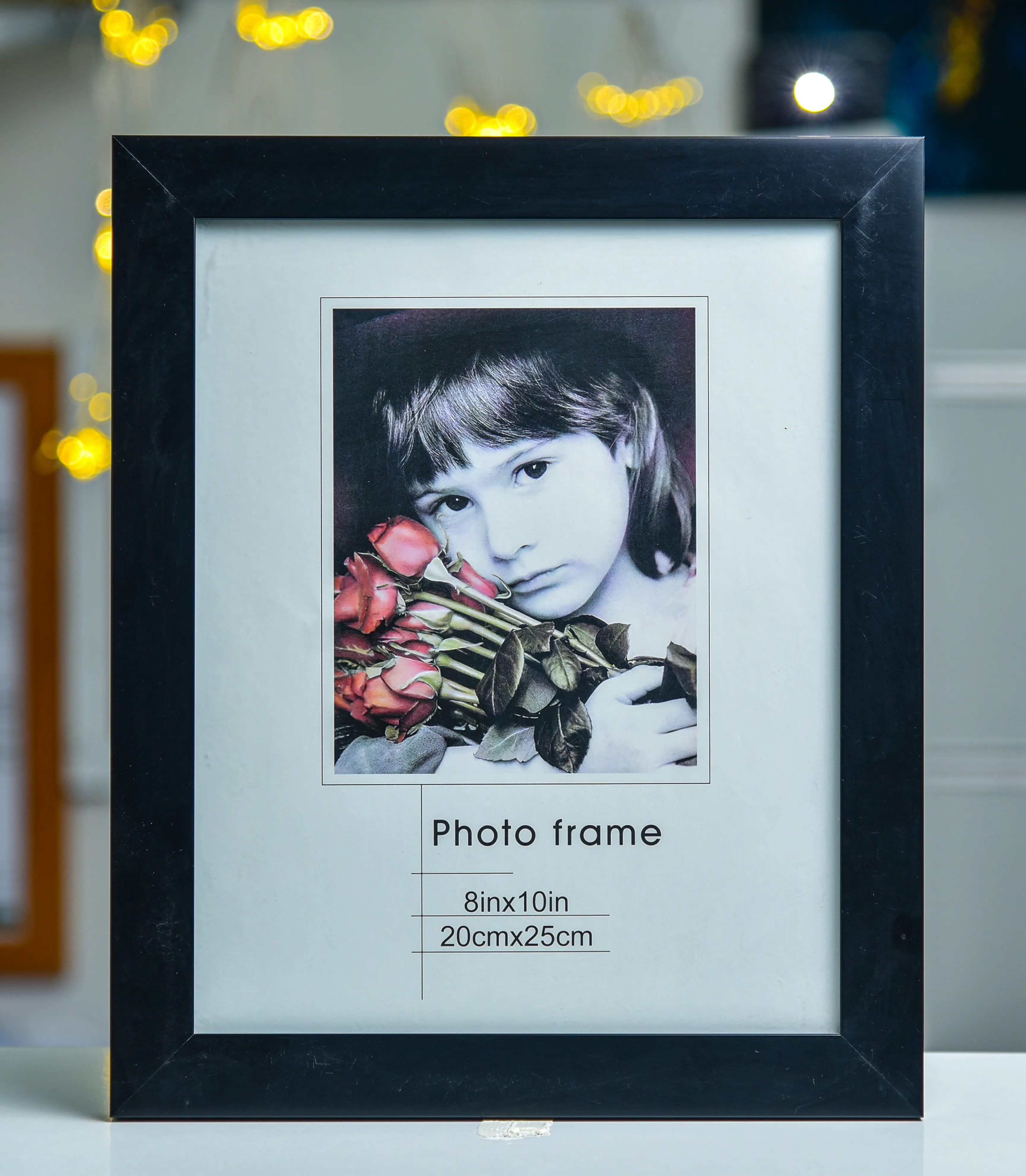 Thumbnail of Glass Photo Frame Black 8x10 inches