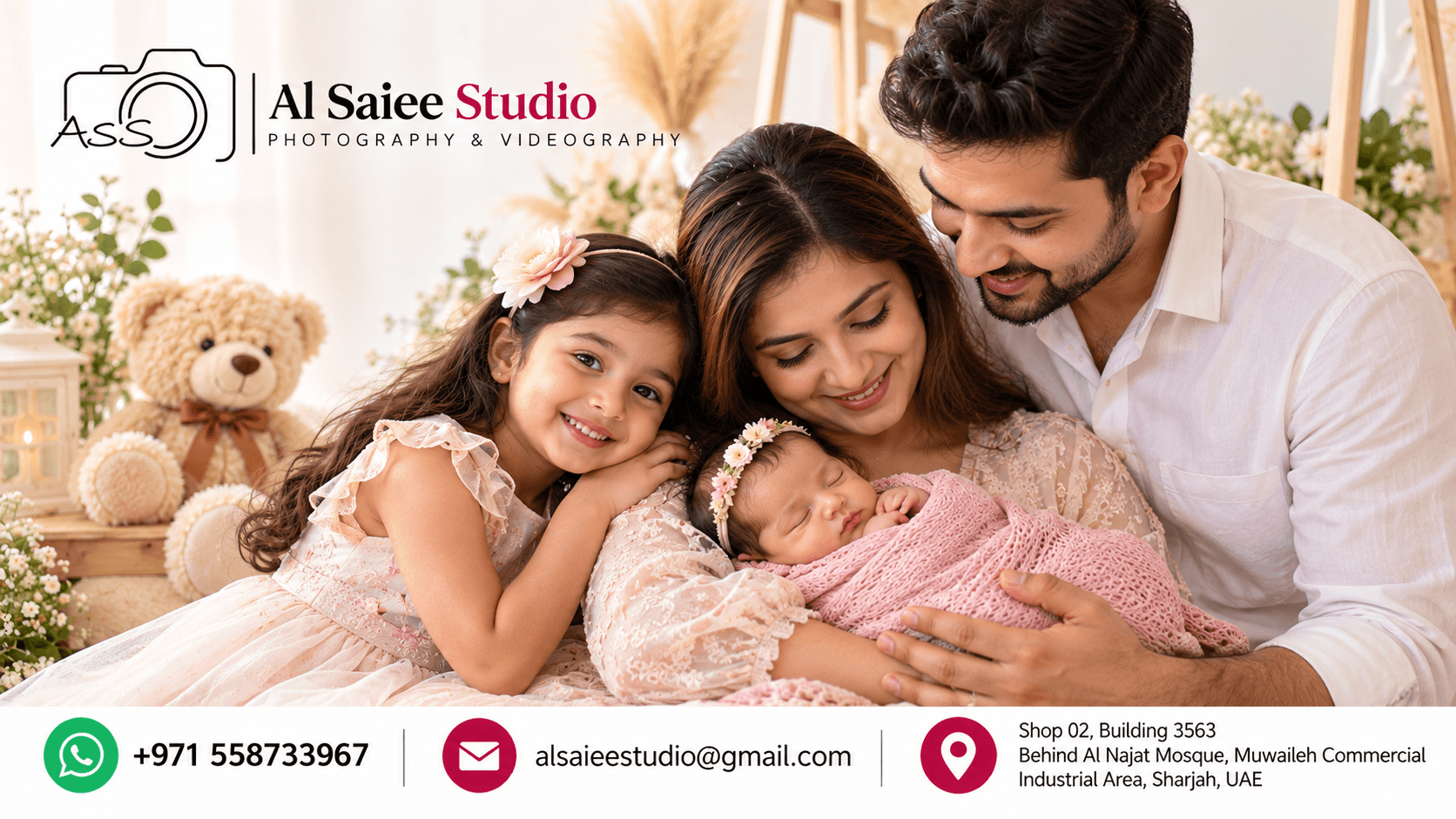 Baby Kids and Family Photography in Sharjah