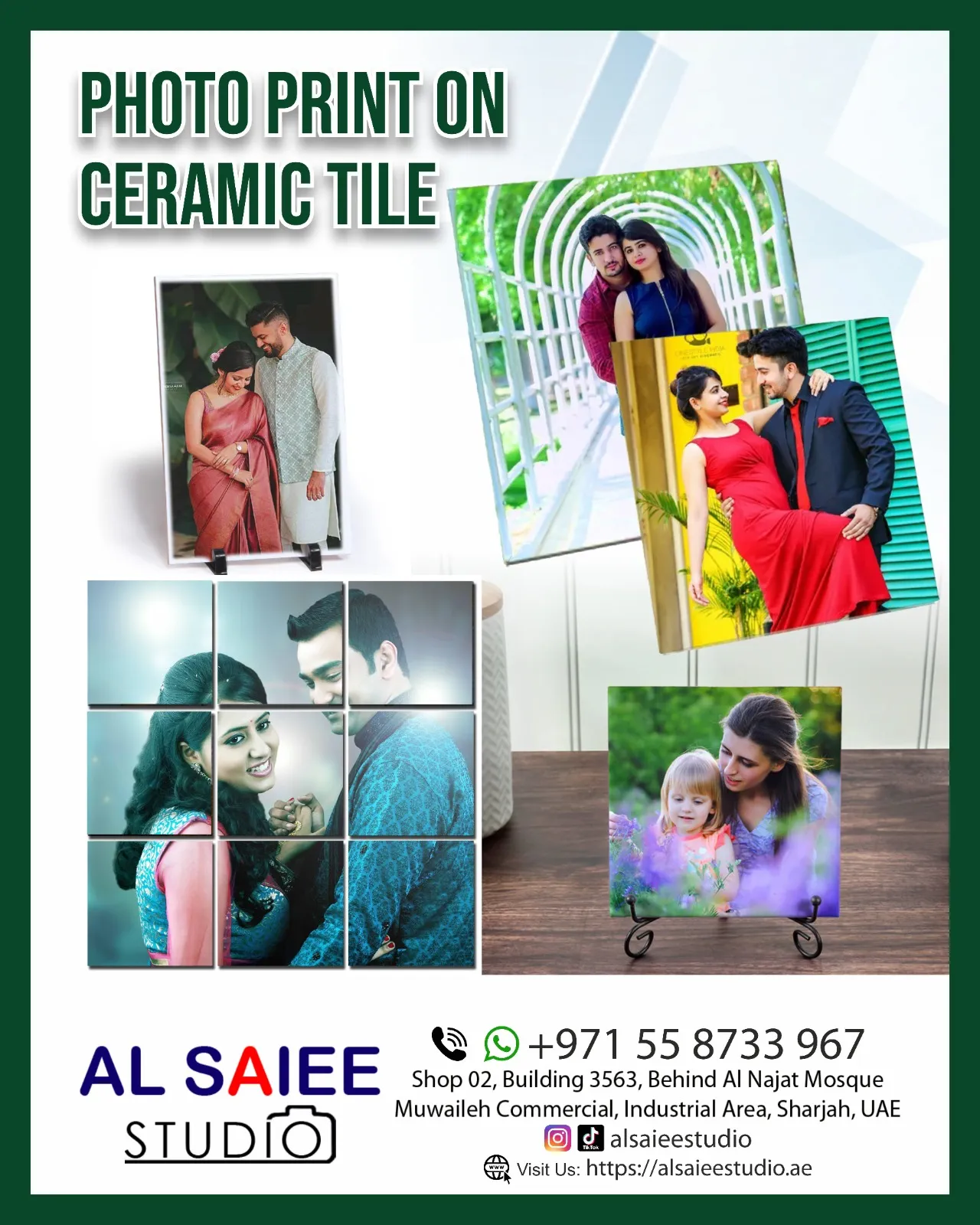Custom Ceramic Tile Photo