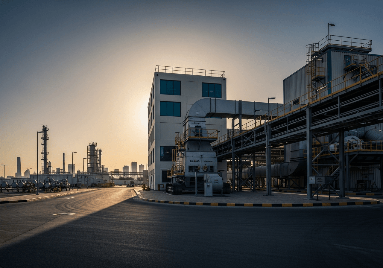 Industrial Photography in Sharjah