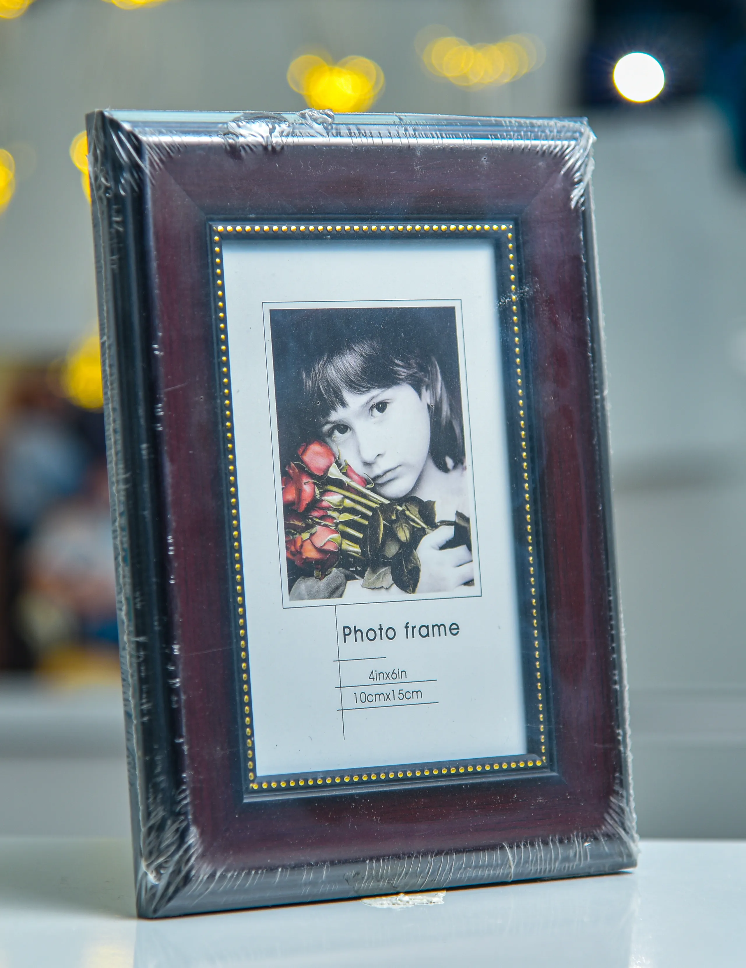 Golden Brown Photo Frame 5x7 inches