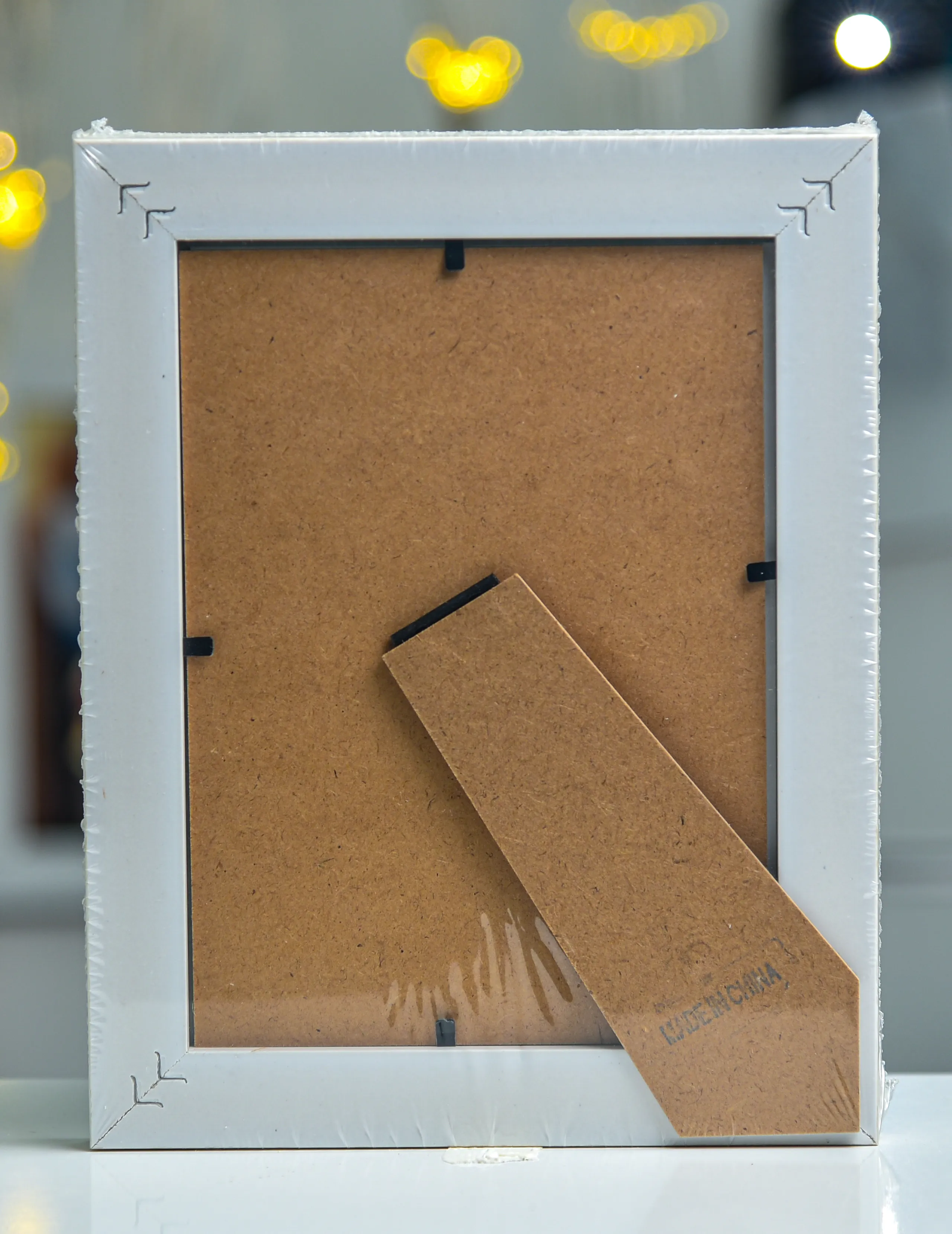 Thumbnail of Beautiful White & Brown Photo Frame 5x7 inches