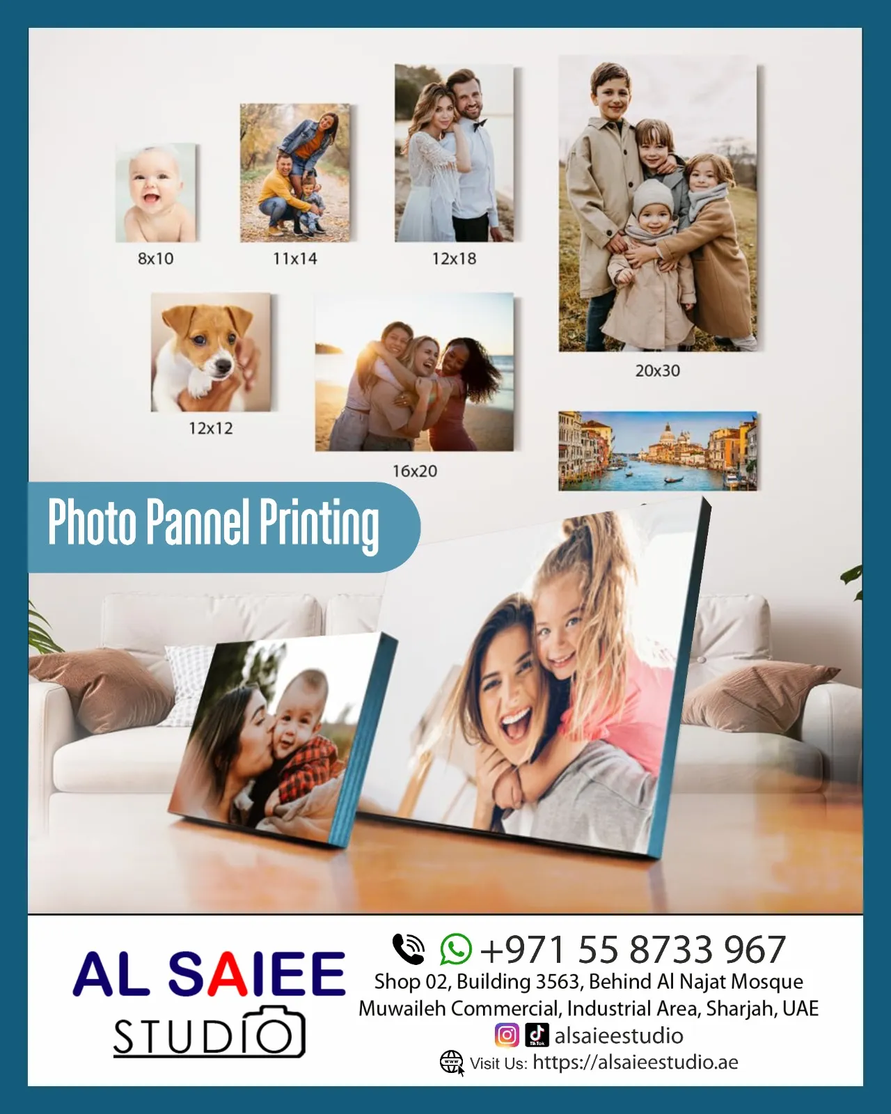 Custom Photo Panel