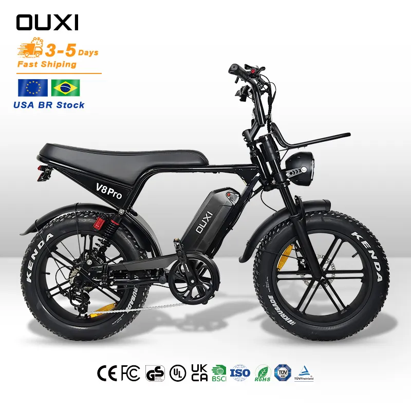 OUXI V8 Pro Electric Fatbike - 750W High Power - Hydraulic Disc Brakes