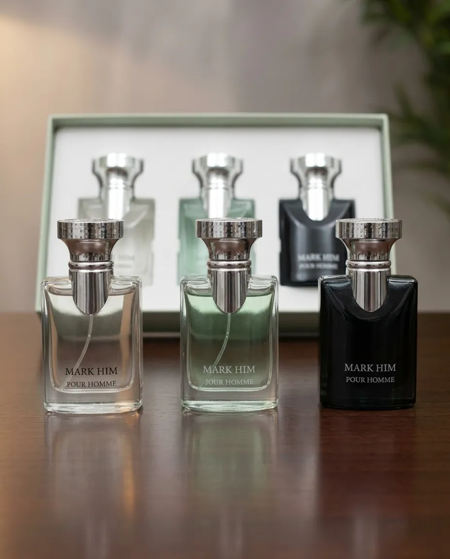 3-in-1 Mini Perfume Gift Set Long-Lasting EDP Multi-Scent Collection Box