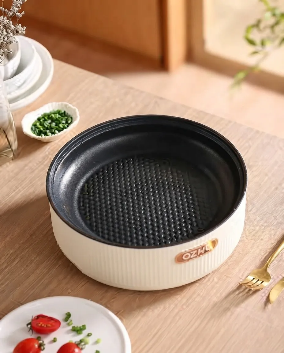 Electric Korean Style Non-Stick Multi-Use Deep Barbecue Pan – No Lid