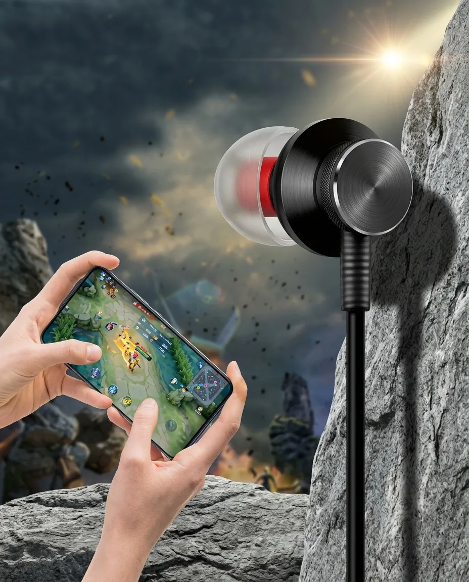 Ultimate White Silicone Bass Earphones for Mind-Blowing Sound