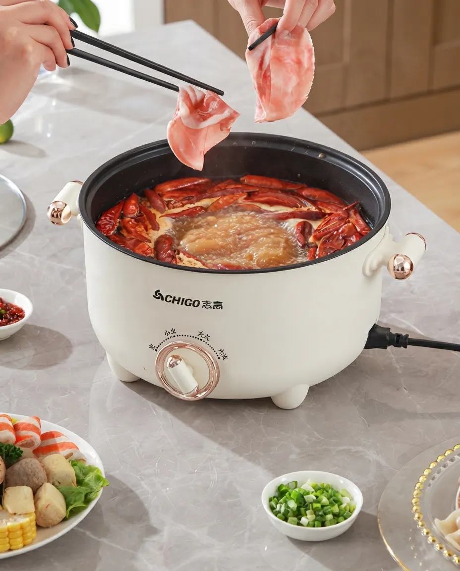 2.5L Electric Multi-Cooker & Steamer Pot Non-Stick
