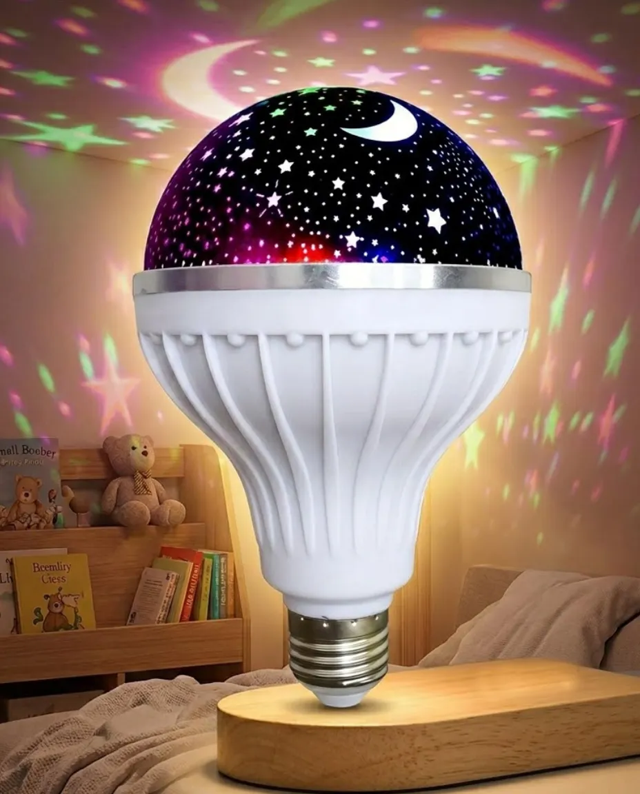 Sky Moon Star LED Projection Party Night Light Projector Lamp
