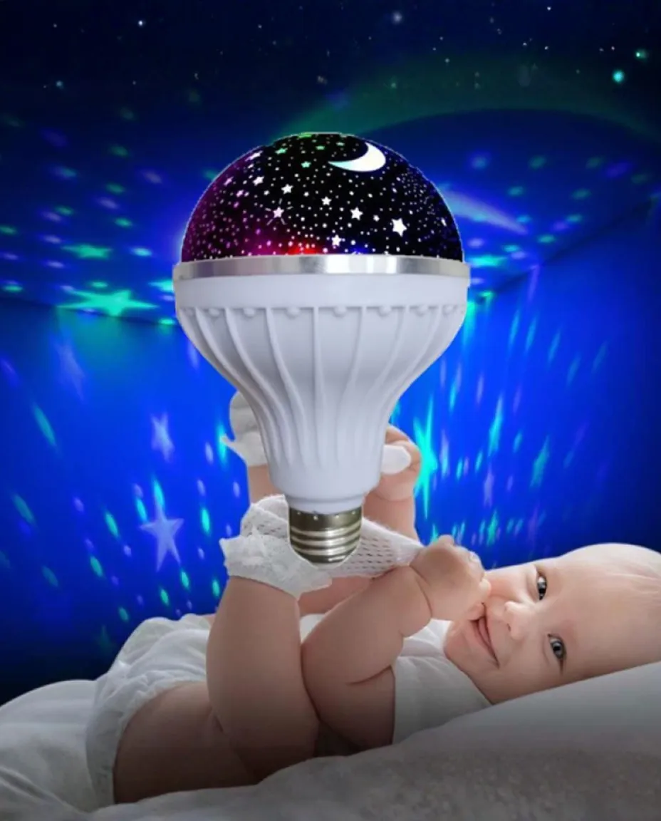 Sky Moon Star LED Projection Party Night Light Projector Lamp