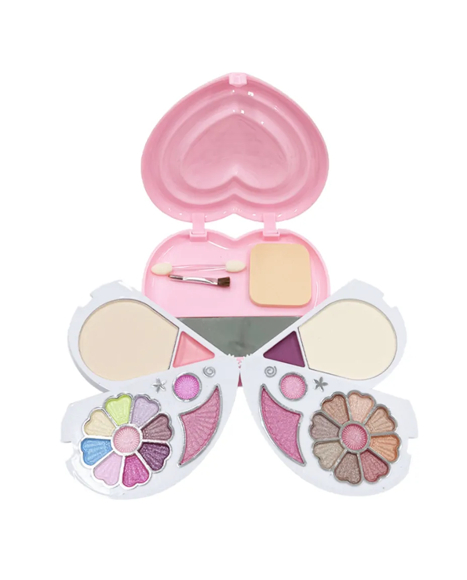 Heart Design Multi-Layer Makeup Palette – Complete Face Beauty Gift Set
