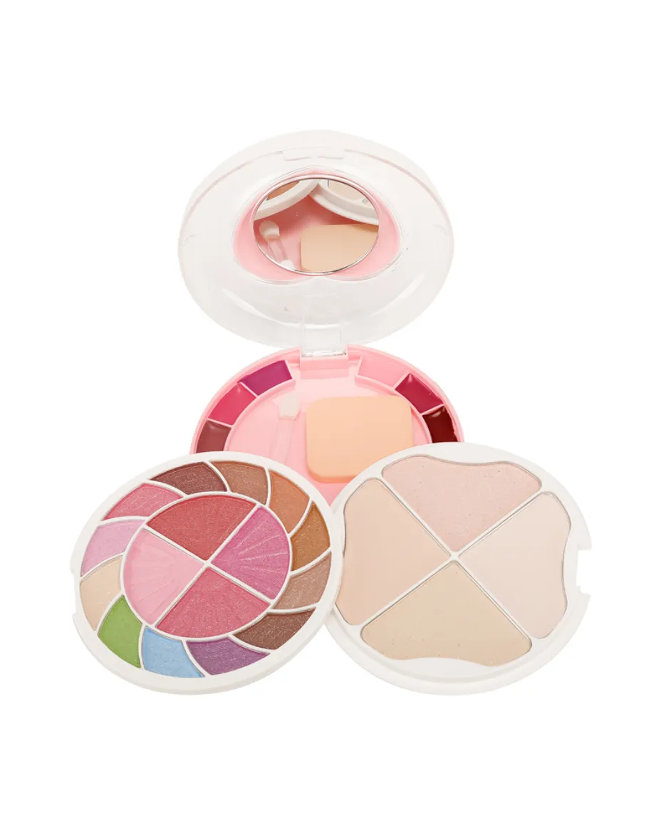 Portable Multi-Layer Eyeshadow & Face Beauty Mini Makeup Palette Fashion Makeup Kit