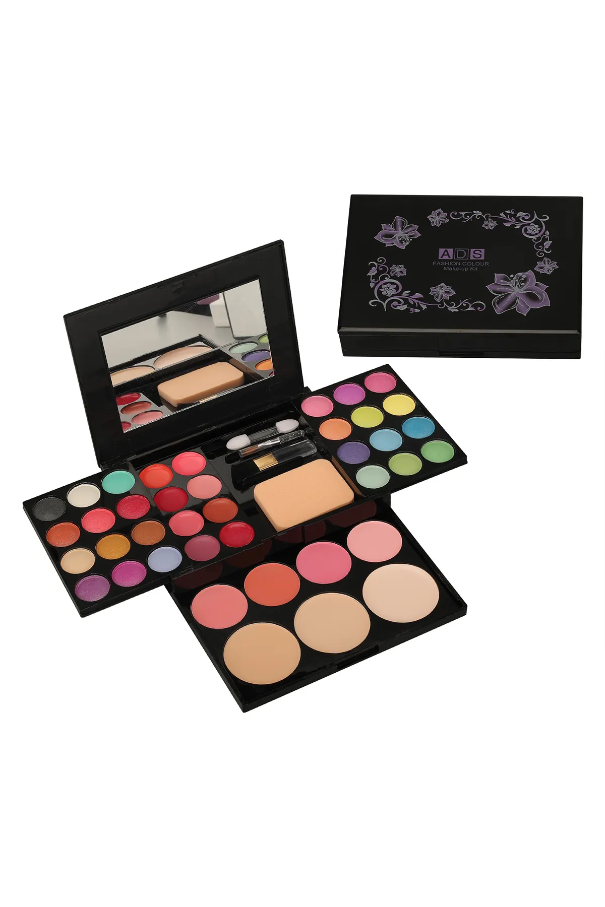 Makeup Kit Colorful Beauty Set Women's Face Beauty Palette Eyeshadow Blush Powder With Mirror
