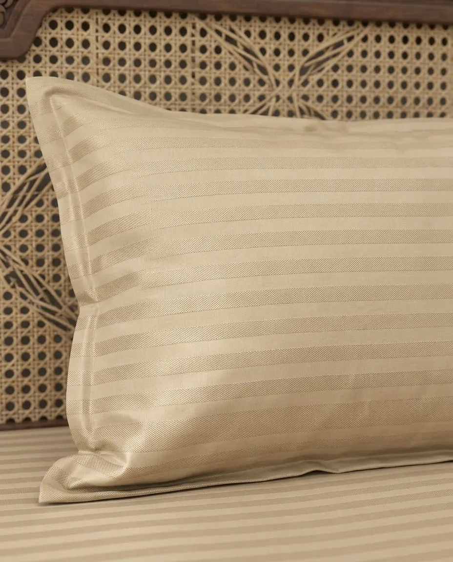 Single Bedsheet With Matching Pillow Cover Quality Fabric Printed Flat Sheet - 150x230cm