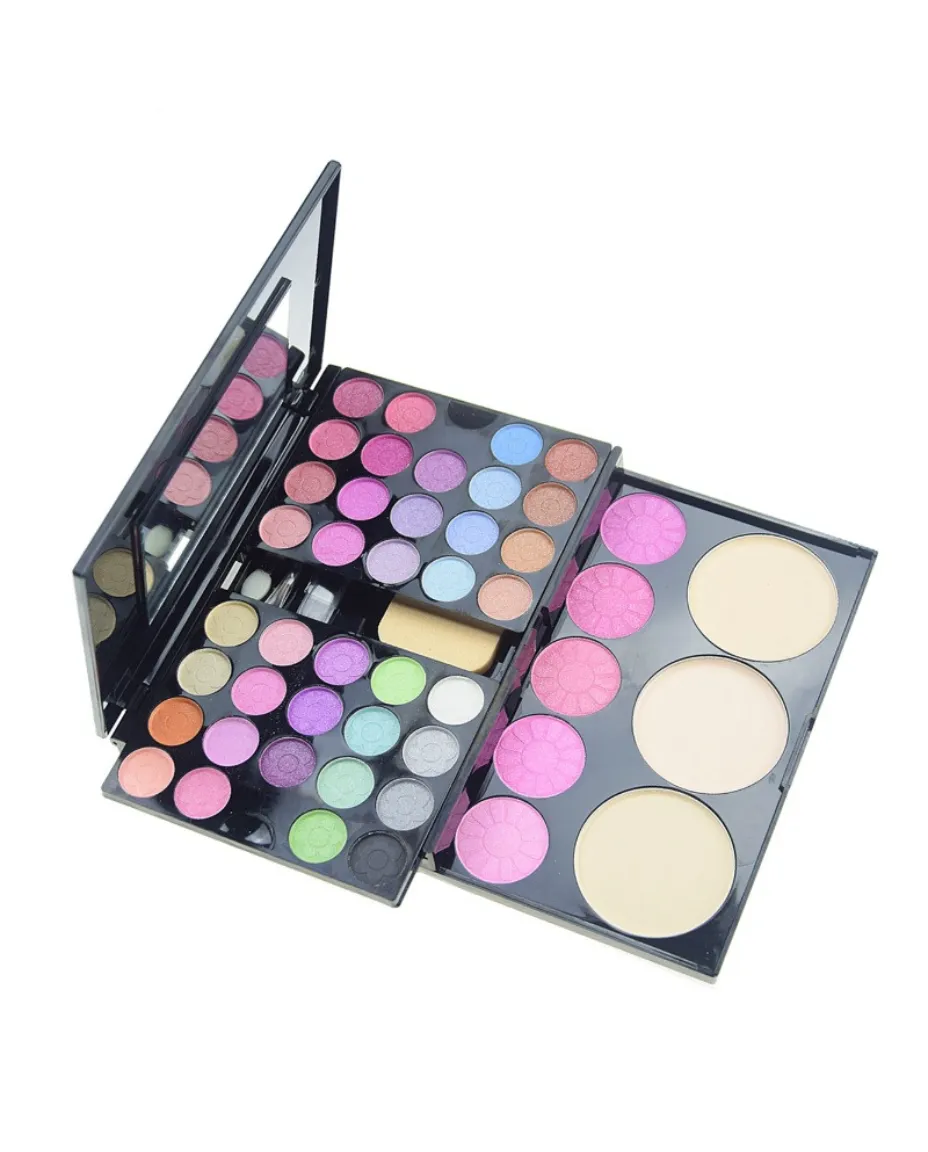 All-In-One Makeup Kit Palette With Eyeshadow Blush & Mirror Mini Palette