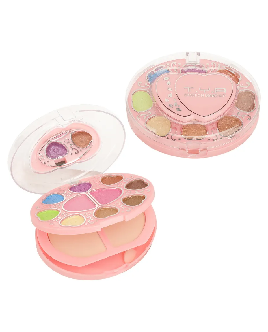 Travel Makeup Palette For Women With Eyeshadow, Blush & Powder