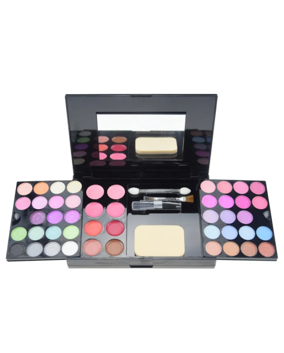 All-In-One Makeup Kit Palette With Eyeshadow Blush & Mirror Mini Palette