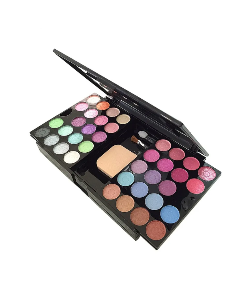 All-In-One Makeup Kit Palette With Eyeshadow Blush & Mirror Mini Palette