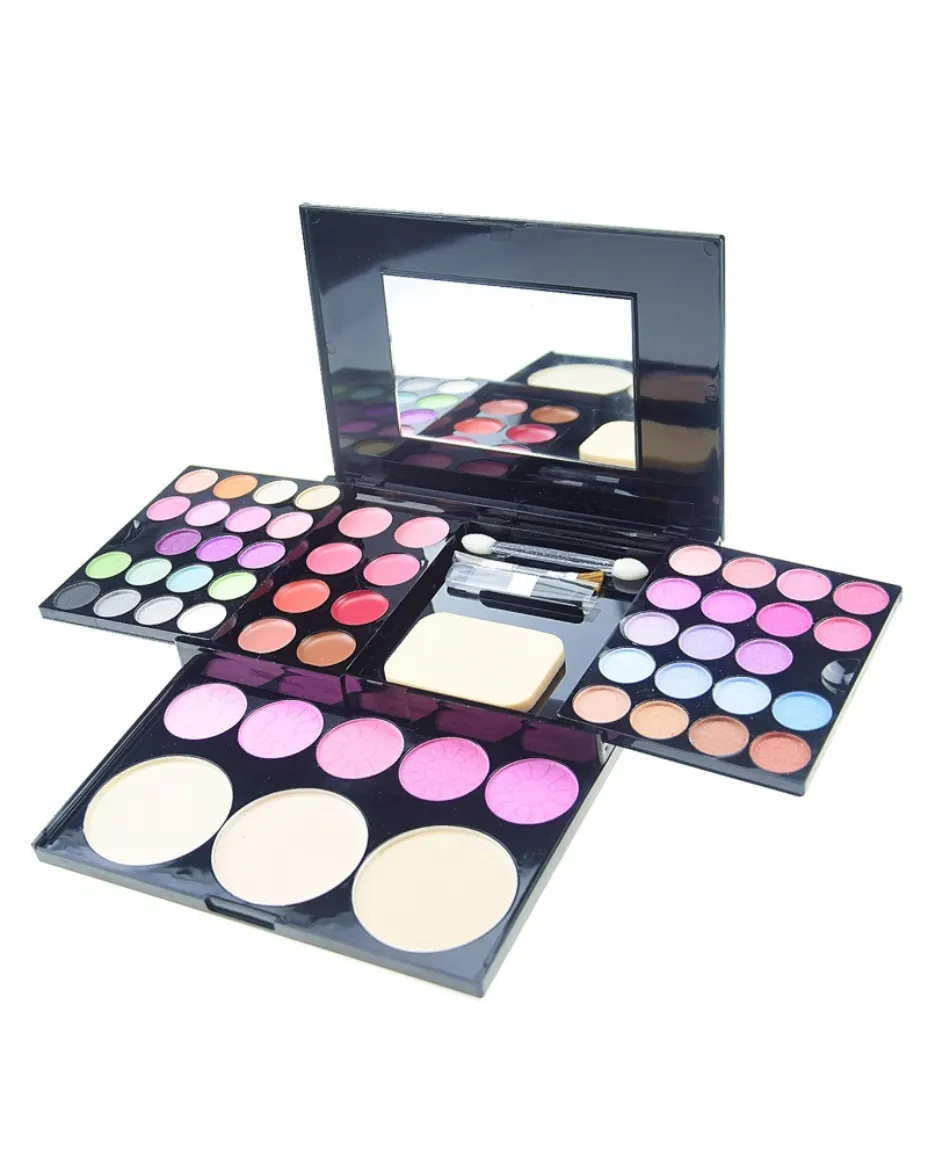 All-In-One Makeup Kit Palette With Eyeshadow Blush & Mirror Mini Palette