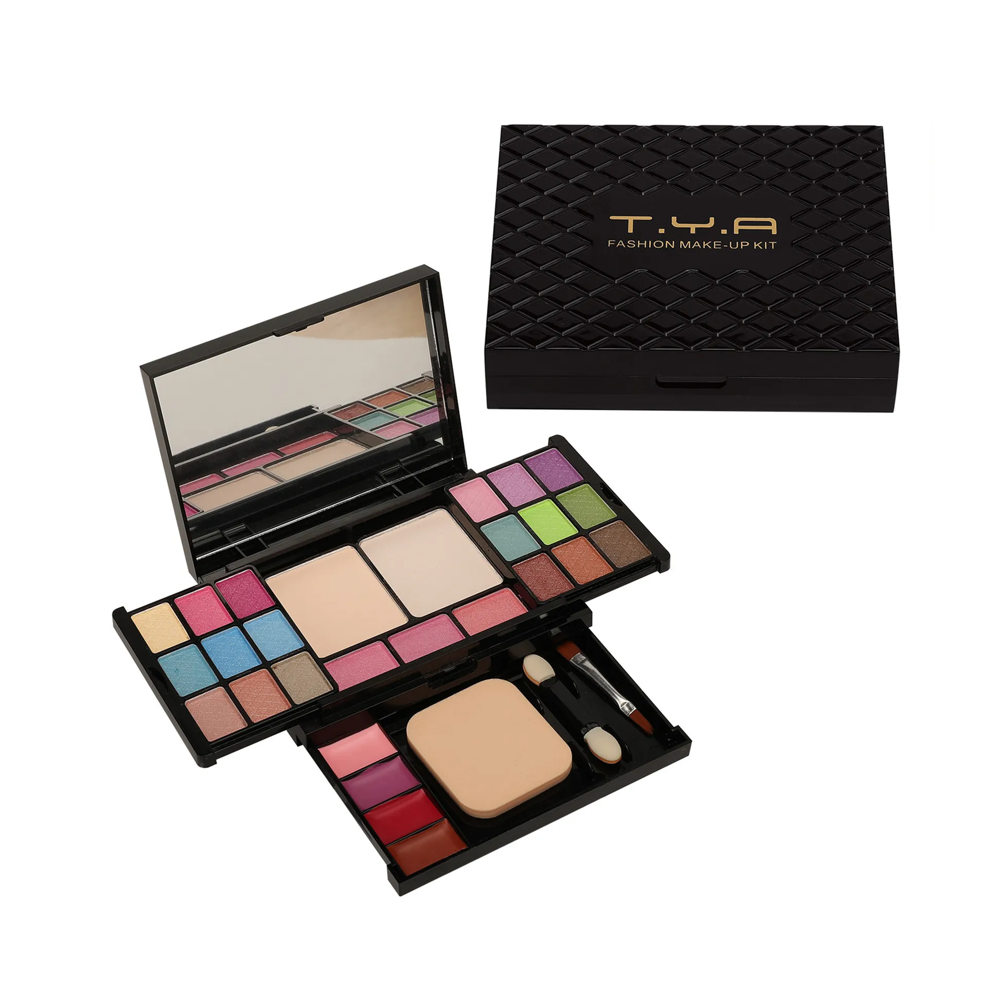 Professional Makeup Kit With Eyeshadow Blush Mini Palettle For Women's