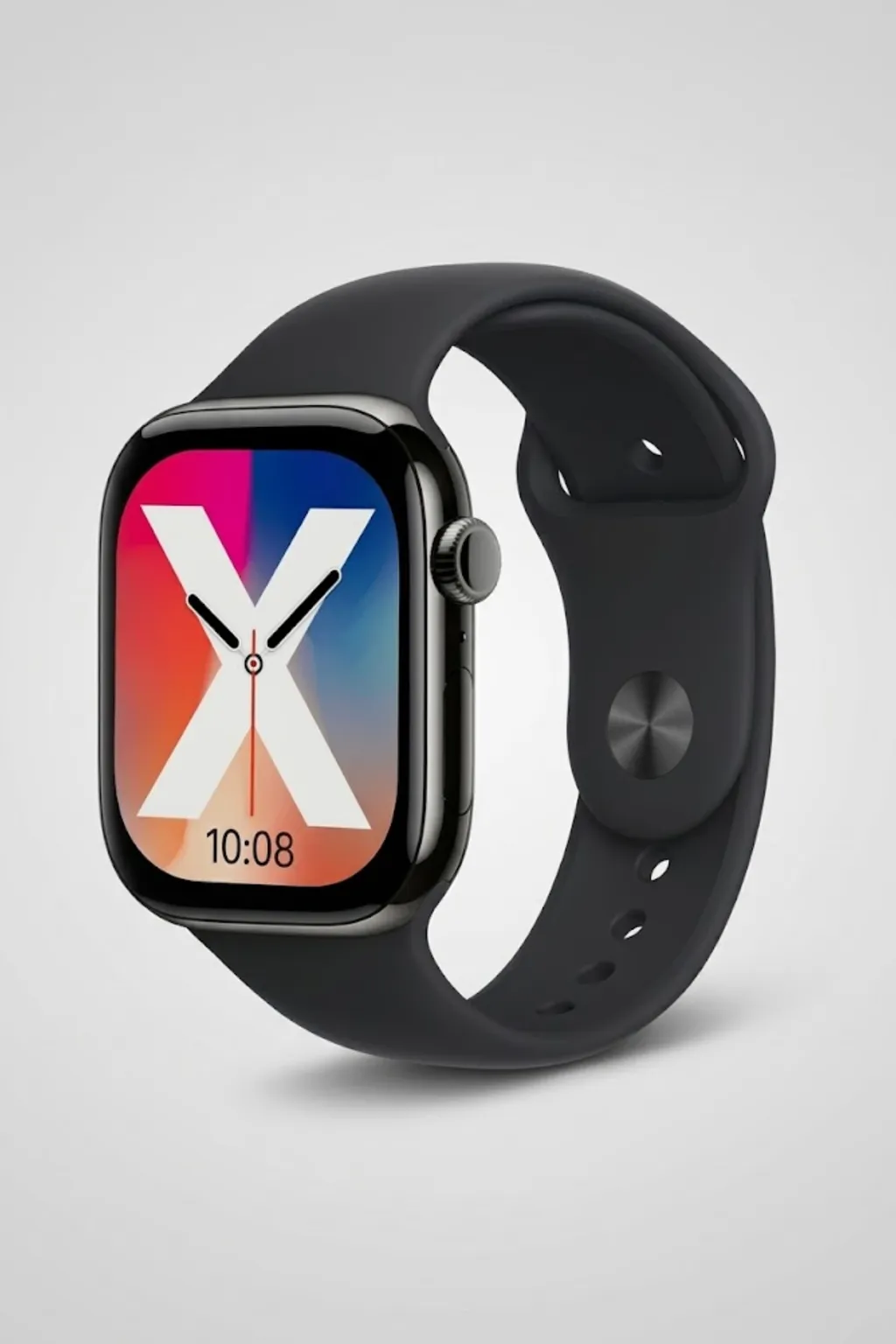 Digital Display Double Touch LCD Watch Calling Unisex Heart Rate Count Sports Smart Watch