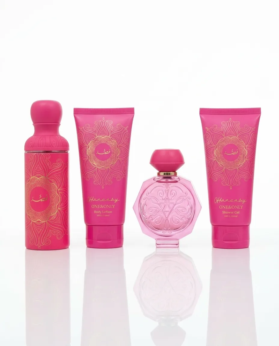 4-in-1 Women’s Fragrance Gift Set – Perfume, Body Lotion & Shower Gel